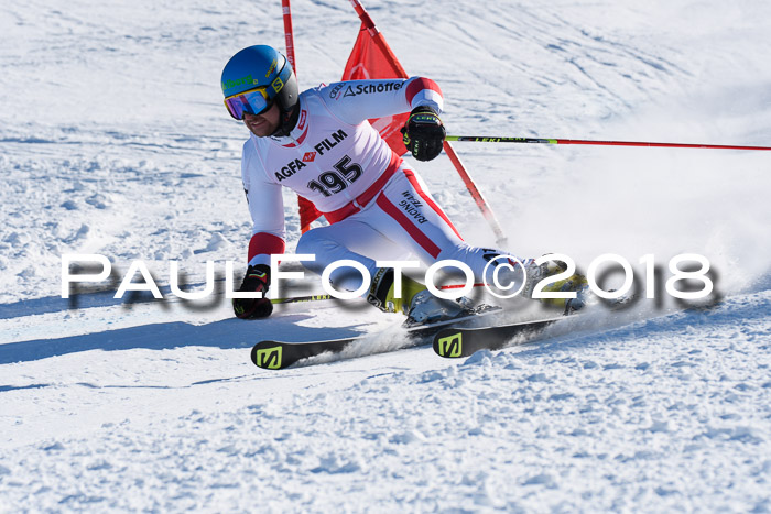 FIS Riesenslalom, Damen + Herren, Oberjoch, Bay. Jugendmeisterschaft, 14.02.2018