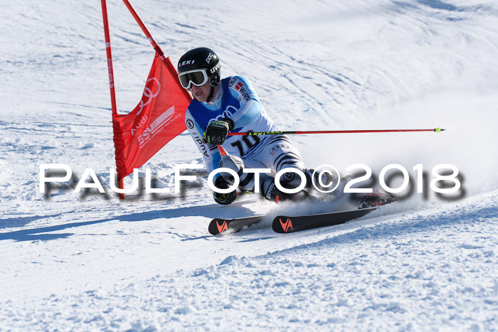 FIS Riesenslalom, Damen + Herren, Oberjoch, Bay. Jugendmeisterschaft, 14.02.2018