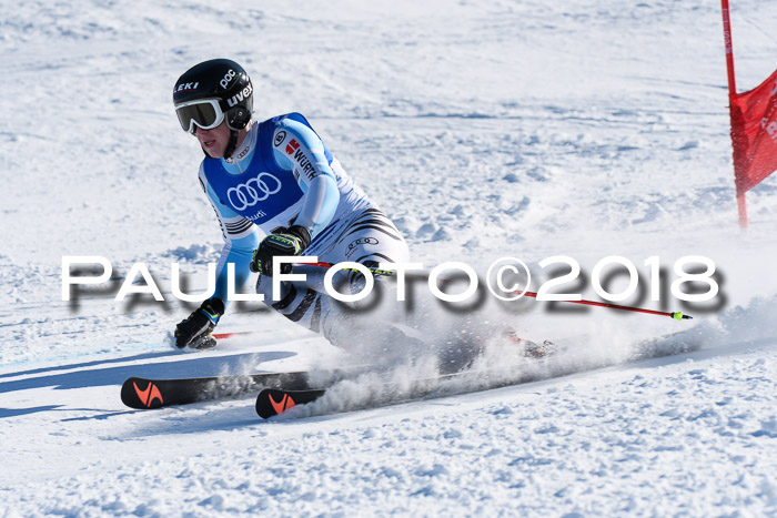 FIS Riesenslalom, Damen + Herren, Oberjoch, Bay. Jugendmeisterschaft, 14.02.2018