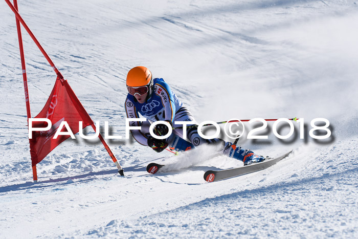 FIS Riesenslalom, Damen + Herren, Oberjoch, Bay. Jugendmeisterschaft, 14.02.2018