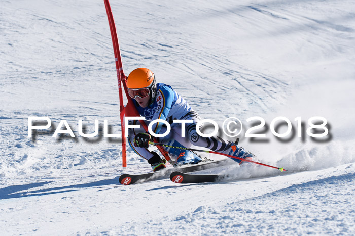 FIS Riesenslalom, Damen + Herren, Oberjoch, Bay. Jugendmeisterschaft, 14.02.2018