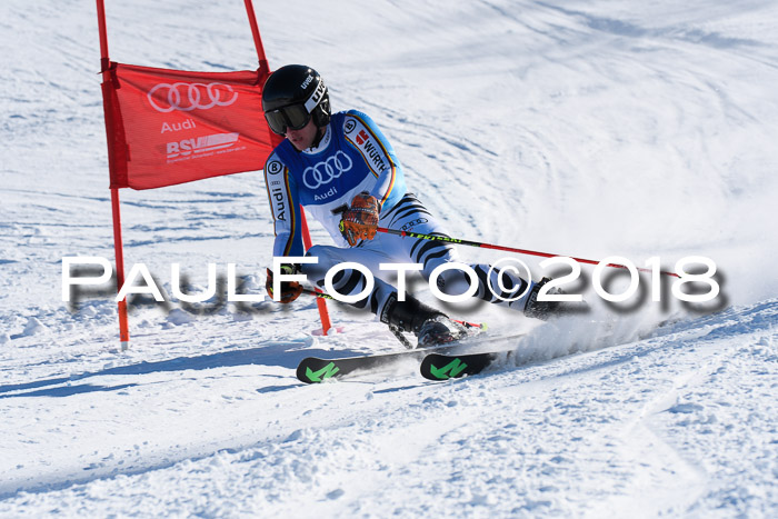 FIS Riesenslalom, Damen + Herren, Oberjoch, Bay. Jugendmeisterschaft, 14.02.2018