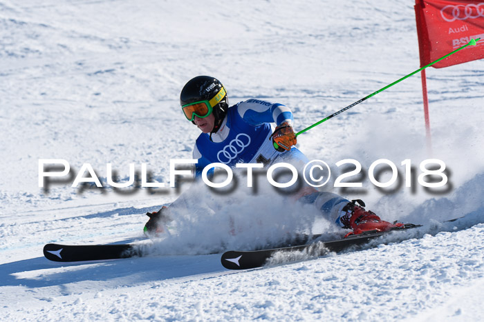 FIS Riesenslalom, Damen + Herren, Oberjoch, Bay. Jugendmeisterschaft, 14.02.2018