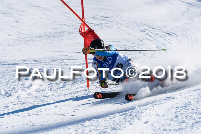 FIS Riesenslalom, Damen + Herren, Oberjoch, Bay. Jugendmeisterschaft, 14.02.2018