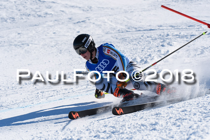 FIS Riesenslalom, Damen + Herren, Oberjoch, Bay. Jugendmeisterschaft, 14.02.2018