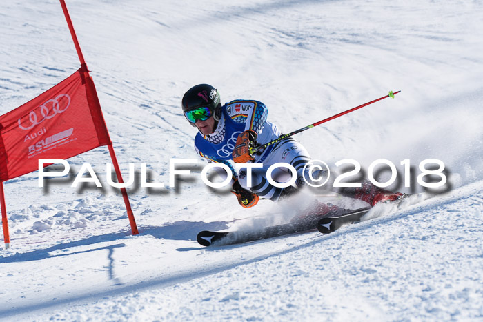 FIS Riesenslalom, Damen + Herren, Oberjoch, Bay. Jugendmeisterschaft, 14.02.2018