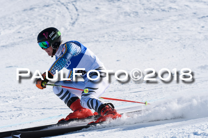 FIS Riesenslalom, Damen + Herren, Oberjoch, Bay. Jugendmeisterschaft, 14.02.2018