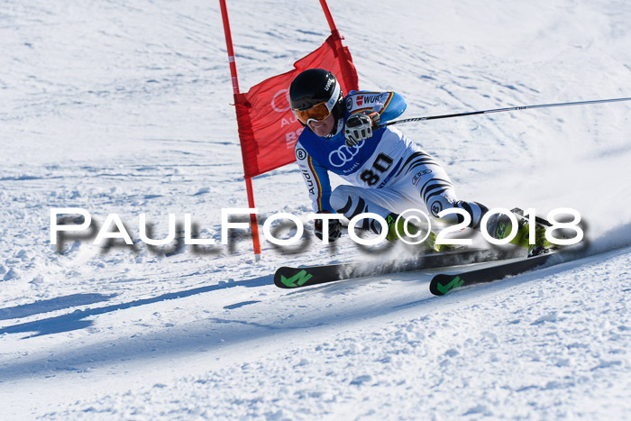 FIS Riesenslalom, Damen + Herren, Oberjoch, Bay. Jugendmeisterschaft, 14.02.2018