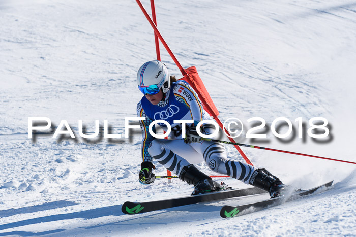 FIS Riesenslalom, Damen + Herren, Oberjoch, Bay. Jugendmeisterschaft, 14.02.2018