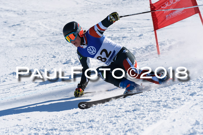 FIS Riesenslalom, Damen + Herren, Oberjoch, Bay. Jugendmeisterschaft, 14.02.2018