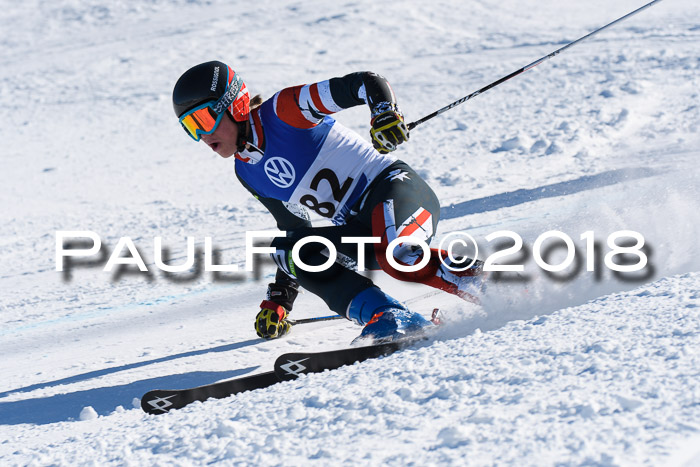 FIS Riesenslalom, Damen + Herren, Oberjoch, Bay. Jugendmeisterschaft, 14.02.2018