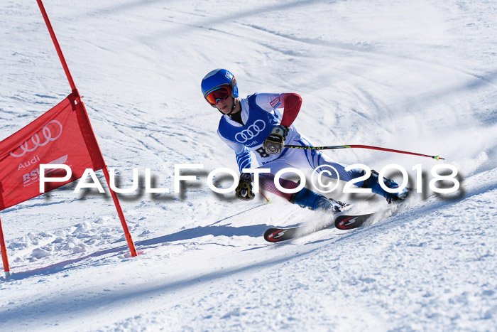 FIS Riesenslalom, Damen + Herren, Oberjoch, Bay. Jugendmeisterschaft, 14.02.2018