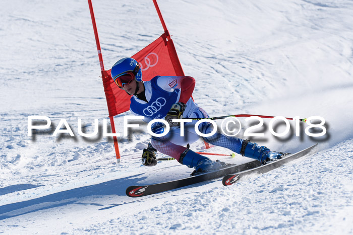 FIS Riesenslalom, Damen + Herren, Oberjoch, Bay. Jugendmeisterschaft, 14.02.2018