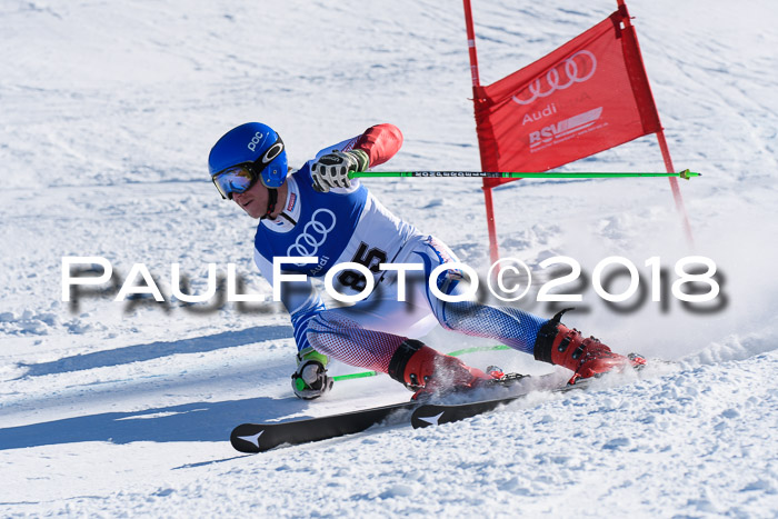 FIS Riesenslalom, Damen + Herren, Oberjoch, Bay. Jugendmeisterschaft, 14.02.2018