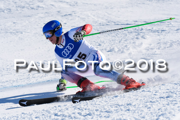 FIS Riesenslalom, Damen + Herren, Oberjoch, Bay. Jugendmeisterschaft, 14.02.2018