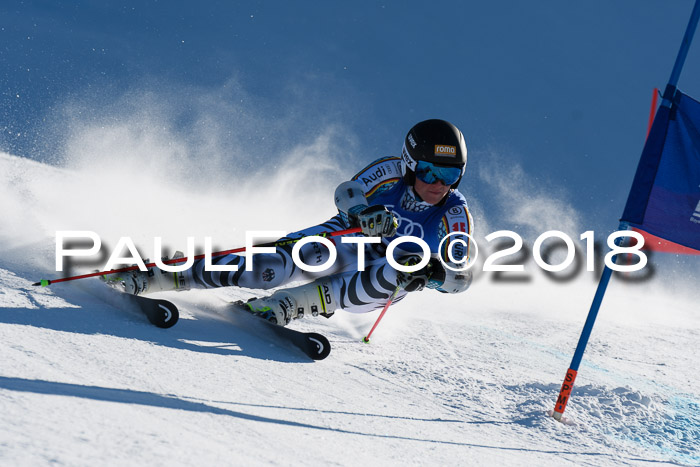 FIS Riesenslalom, Damen + Herren, Oberjoch, Bay. Jugendmeisterschaft, 14.02.2018