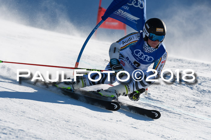 FIS Riesenslalom, Damen + Herren, Oberjoch, Bay. Jugendmeisterschaft, 14.02.2018