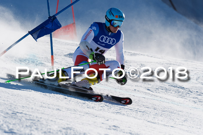 FIS Riesenslalom, Damen + Herren, Oberjoch, Bay. Jugendmeisterschaft, 14.02.2018