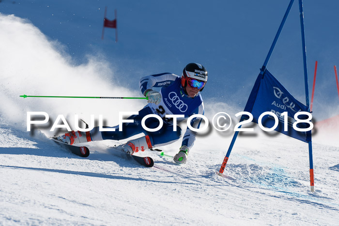 FIS Riesenslalom, Damen + Herren, Oberjoch, Bay. Jugendmeisterschaft, 14.02.2018