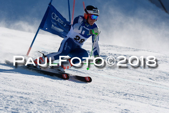 FIS Riesenslalom, Damen + Herren, Oberjoch, Bay. Jugendmeisterschaft, 14.02.2018