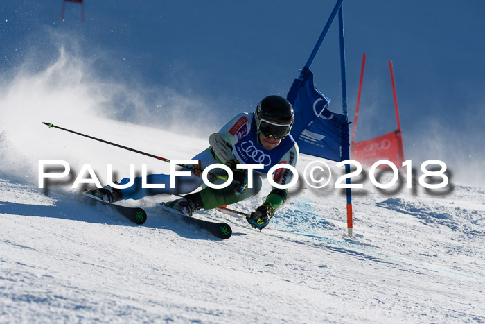 FIS Riesenslalom, Damen + Herren, Oberjoch, Bay. Jugendmeisterschaft, 14.02.2018