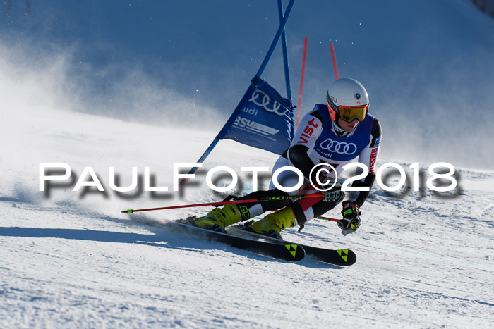 FIS Riesenslalom, Damen + Herren, Oberjoch, Bay. Jugendmeisterschaft, 14.02.2018