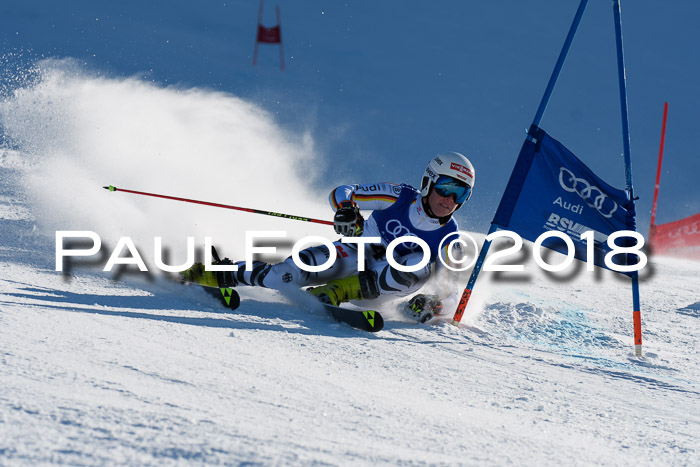 FIS Riesenslalom, Damen + Herren, Oberjoch, Bay. Jugendmeisterschaft, 14.02.2018