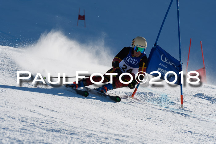 FIS Riesenslalom, Damen + Herren, Oberjoch, Bay. Jugendmeisterschaft, 14.02.2018