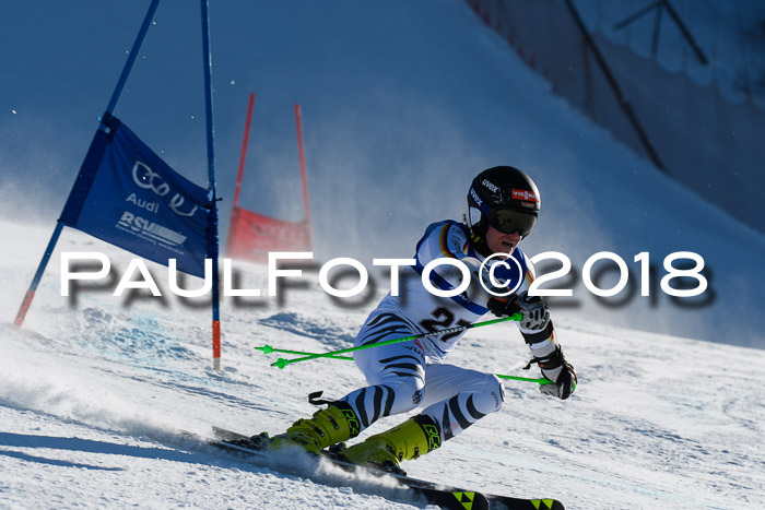 FIS Riesenslalom, Damen + Herren, Oberjoch, Bay. Jugendmeisterschaft, 14.02.2018