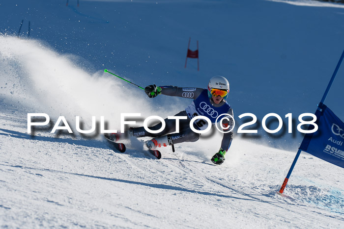 FIS Riesenslalom, Damen + Herren, Oberjoch, Bay. Jugendmeisterschaft, 14.02.2018