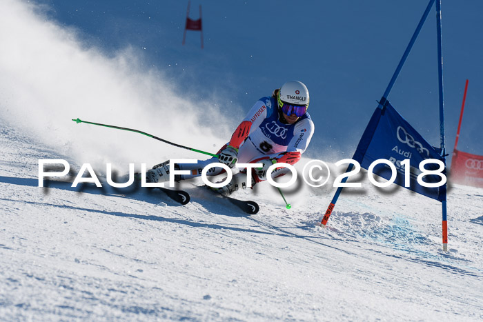 FIS Riesenslalom, Damen + Herren, Oberjoch, Bay. Jugendmeisterschaft, 14.02.2018