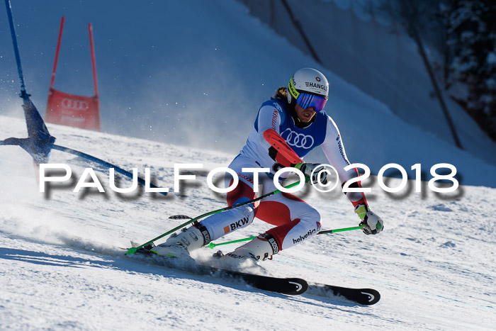 FIS Riesenslalom, Damen + Herren, Oberjoch, Bay. Jugendmeisterschaft, 14.02.2018