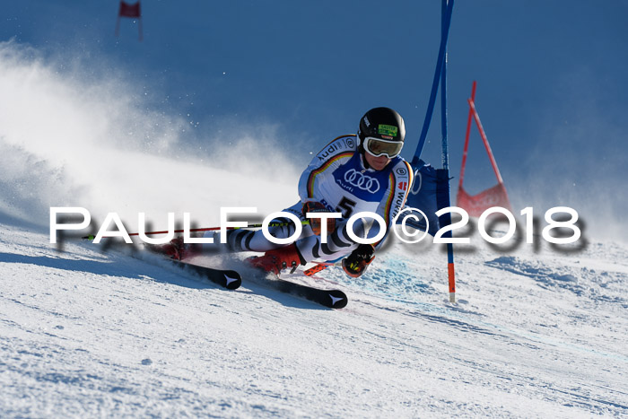 FIS Riesenslalom, Damen + Herren, Oberjoch, Bay. Jugendmeisterschaft, 14.02.2018