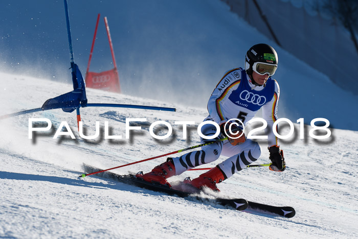 FIS Riesenslalom, Damen + Herren, Oberjoch, Bay. Jugendmeisterschaft, 14.02.2018