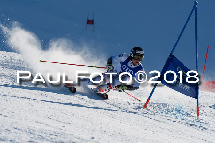 FIS Riesenslalom, Damen + Herren, Oberjoch, Bay. Jugendmeisterschaft, 14.02.2018