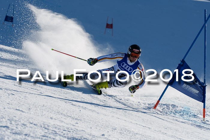 FIS Riesenslalom, Damen + Herren, Oberjoch, Bay. Jugendmeisterschaft, 14.02.2018