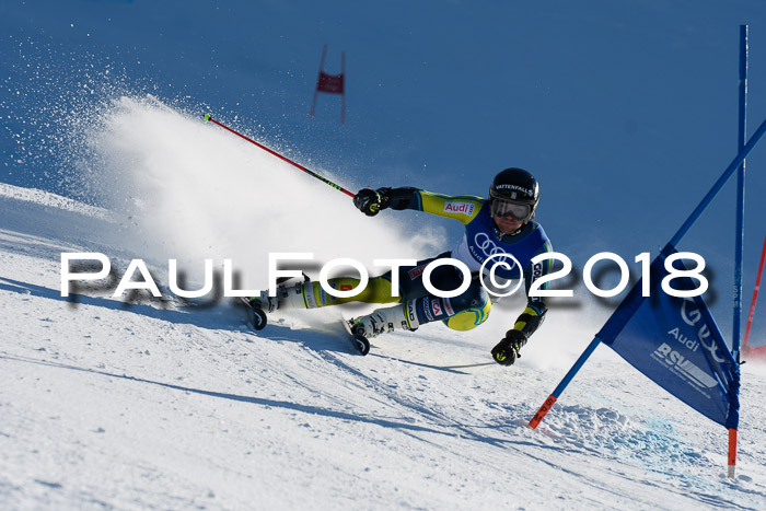 FIS Riesenslalom, Damen + Herren, Oberjoch, Bay. Jugendmeisterschaft, 14.02.2018