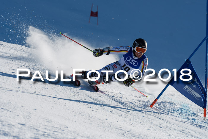 FIS Riesenslalom, Damen + Herren, Oberjoch, Bay. Jugendmeisterschaft, 14.02.2018