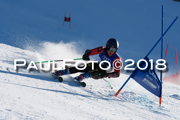 FIS Riesenslalom, Damen + Herren, Oberjoch, Bay. Jugendmeisterschaft, 14.02.2018