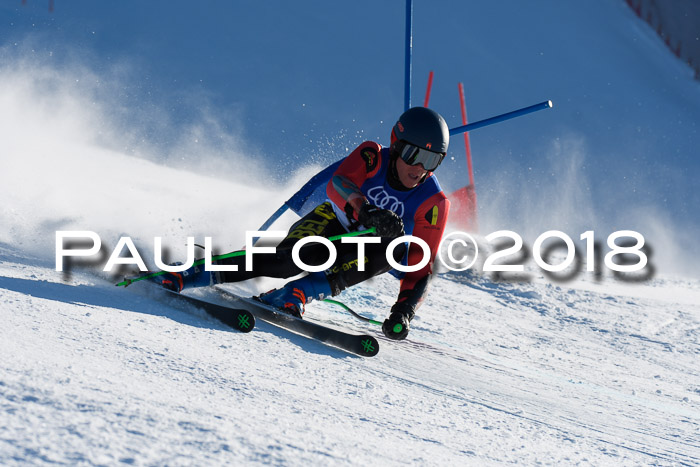 FIS Riesenslalom, Damen + Herren, Oberjoch, Bay. Jugendmeisterschaft, 14.02.2018