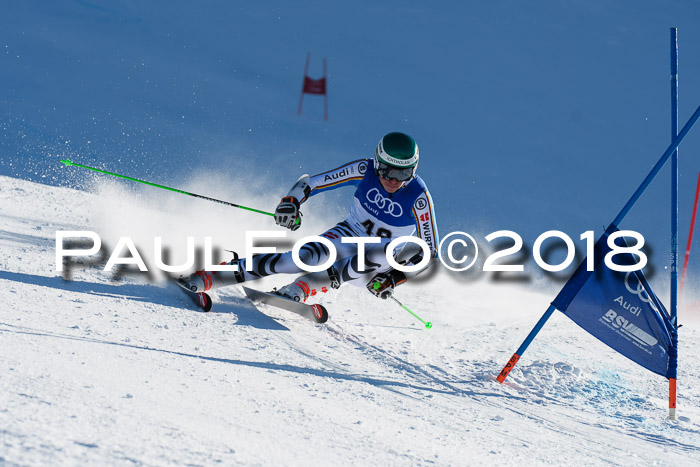 FIS Riesenslalom, Damen + Herren, Oberjoch, Bay. Jugendmeisterschaft, 14.02.2018