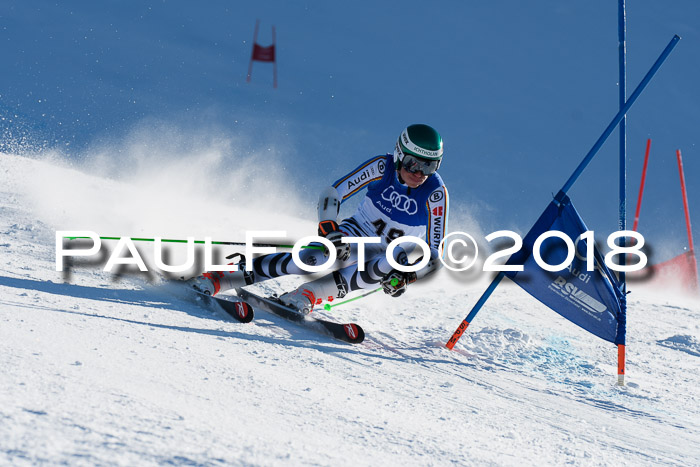 FIS Riesenslalom, Damen + Herren, Oberjoch, Bay. Jugendmeisterschaft, 14.02.2018