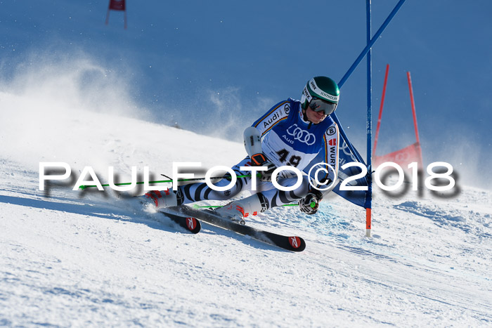 FIS Riesenslalom, Damen + Herren, Oberjoch, Bay. Jugendmeisterschaft, 14.02.2018