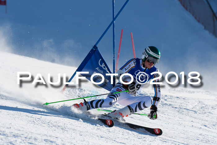 FIS Riesenslalom, Damen + Herren, Oberjoch, Bay. Jugendmeisterschaft, 14.02.2018