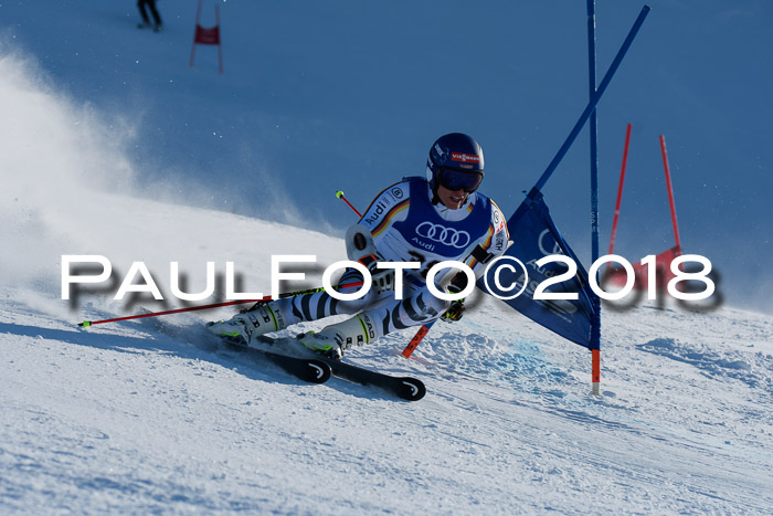 FIS Riesenslalom, Damen + Herren, Oberjoch, Bay. Jugendmeisterschaft, 14.02.2018