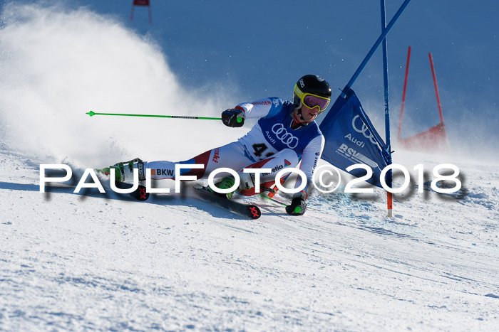 FIS Riesenslalom, Damen + Herren, Oberjoch, Bay. Jugendmeisterschaft, 14.02.2018