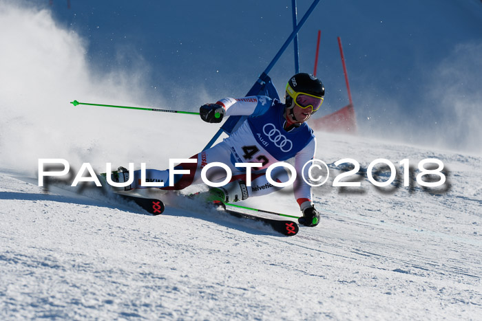 FIS Riesenslalom, Damen + Herren, Oberjoch, Bay. Jugendmeisterschaft, 14.02.2018