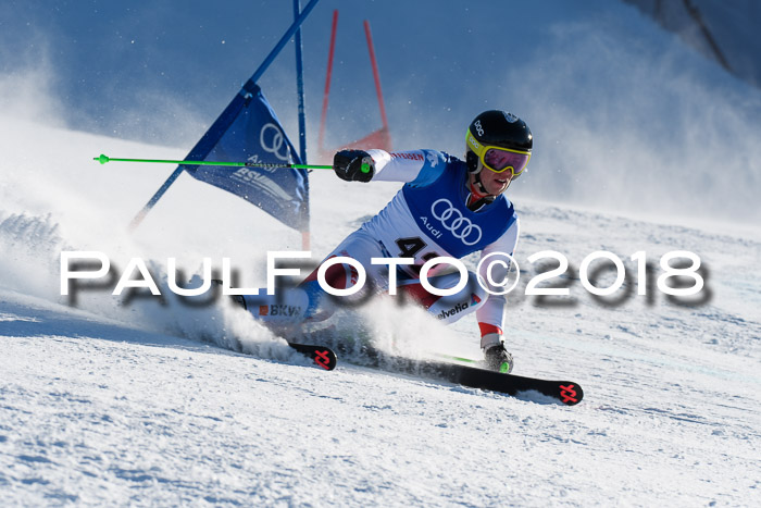 FIS Riesenslalom, Damen + Herren, Oberjoch, Bay. Jugendmeisterschaft, 14.02.2018