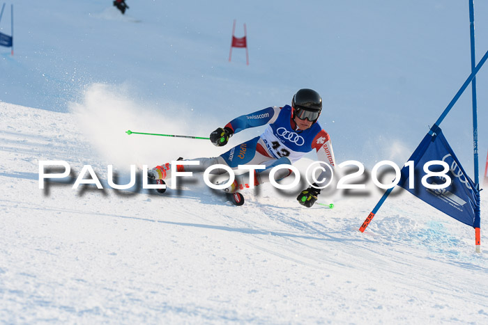 FIS Riesenslalom, Damen + Herren, Oberjoch, Bay. Jugendmeisterschaft, 14.02.2018