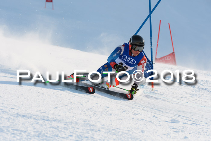 FIS Riesenslalom, Damen + Herren, Oberjoch, Bay. Jugendmeisterschaft, 14.02.2018